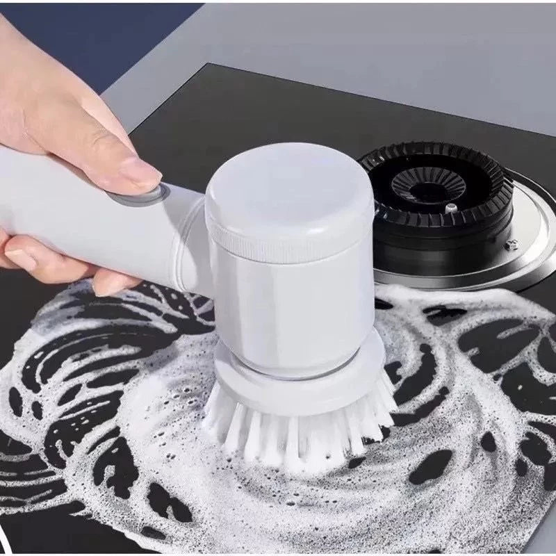 Cepillo Eléctrico Magic Brush: Limpieza Profunda en Minutos