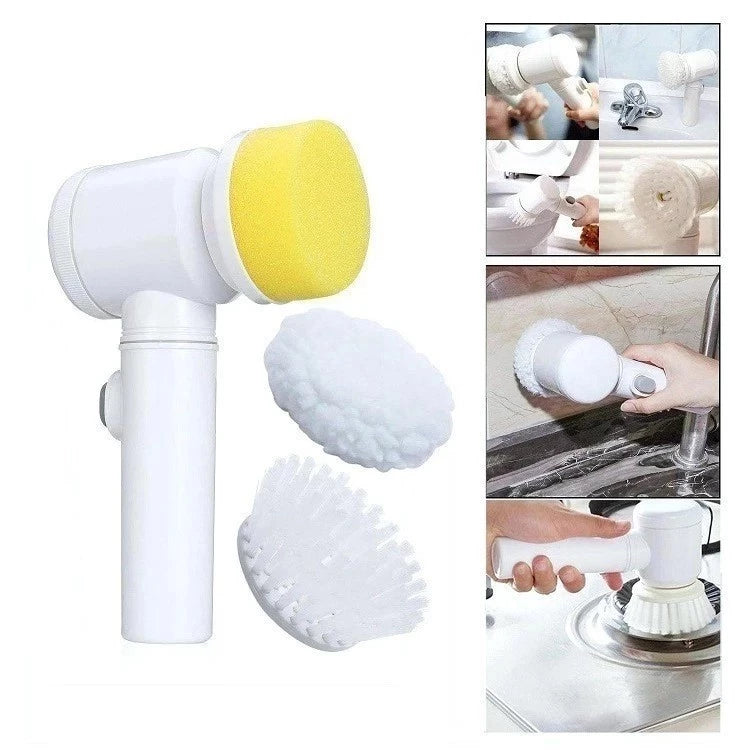 Cepillo Eléctrico Magic Brush: Limpieza Profunda en Minutos